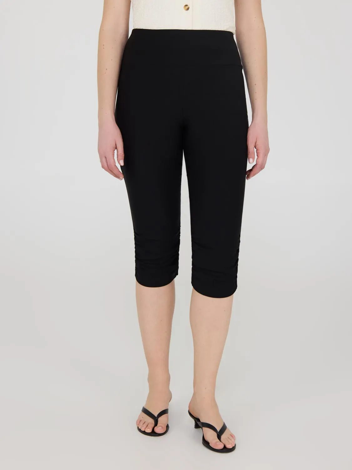 Ruched Capri Pants sold by Suzy Shier product image thumbnail 2