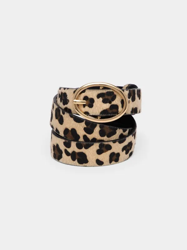 Leopard Print Belt sold by Suzy Shier