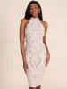 Patterned Sequin Midi Dress sold by Suzy Shier