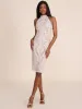 Patterned Sequin Midi Dress sold by Suzy Shier