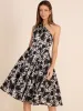 Floral Jacquard One-Shoulder Dress sold by Suzy Shier
