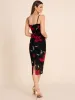 Floral Strapless Midi Mesh Dress sold by Suzy Shier