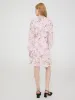 Floral Print Crossover Dress With Ruffle Details sold by Suzy Shier