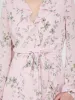 Floral Print Crossover Dress With Ruffle Details sold by Suzy Shier