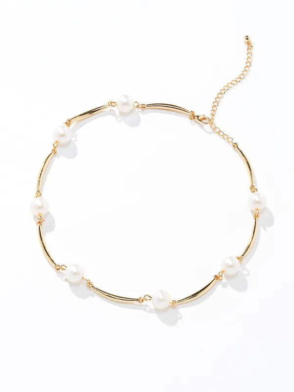 Delicate Pearl Necklace sold by Suzy Shier
