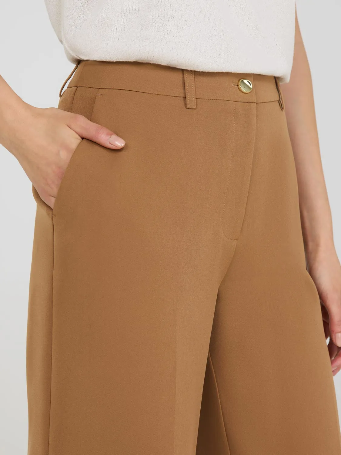 High-Waisted Bermuda Shorts sold by Suzy Shier product image thumbnail 5
