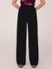 Satin Wide-Leg Pants sold by Suzy Shier