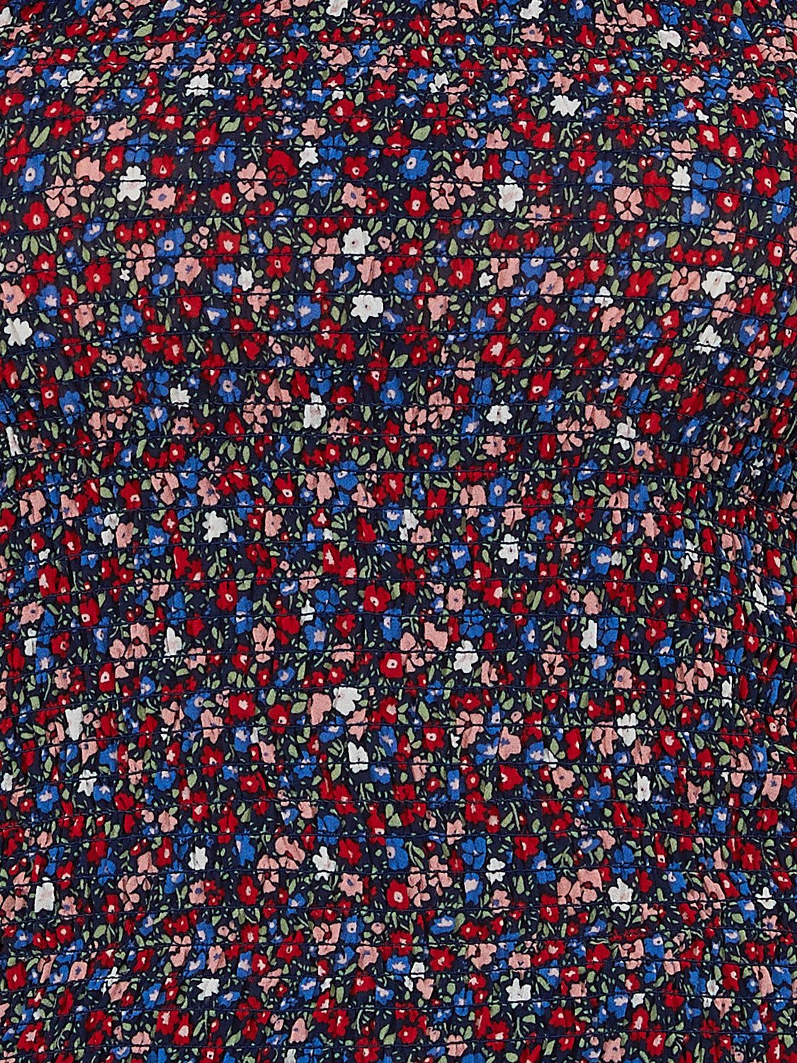 Round Neck Long Sleeve Smocked Top sold by Suzy Shier product image thumbnail 6