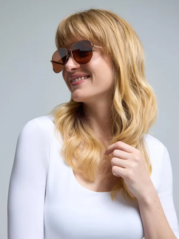 Classic Aviator Sunglasses sold by Suzy Shier