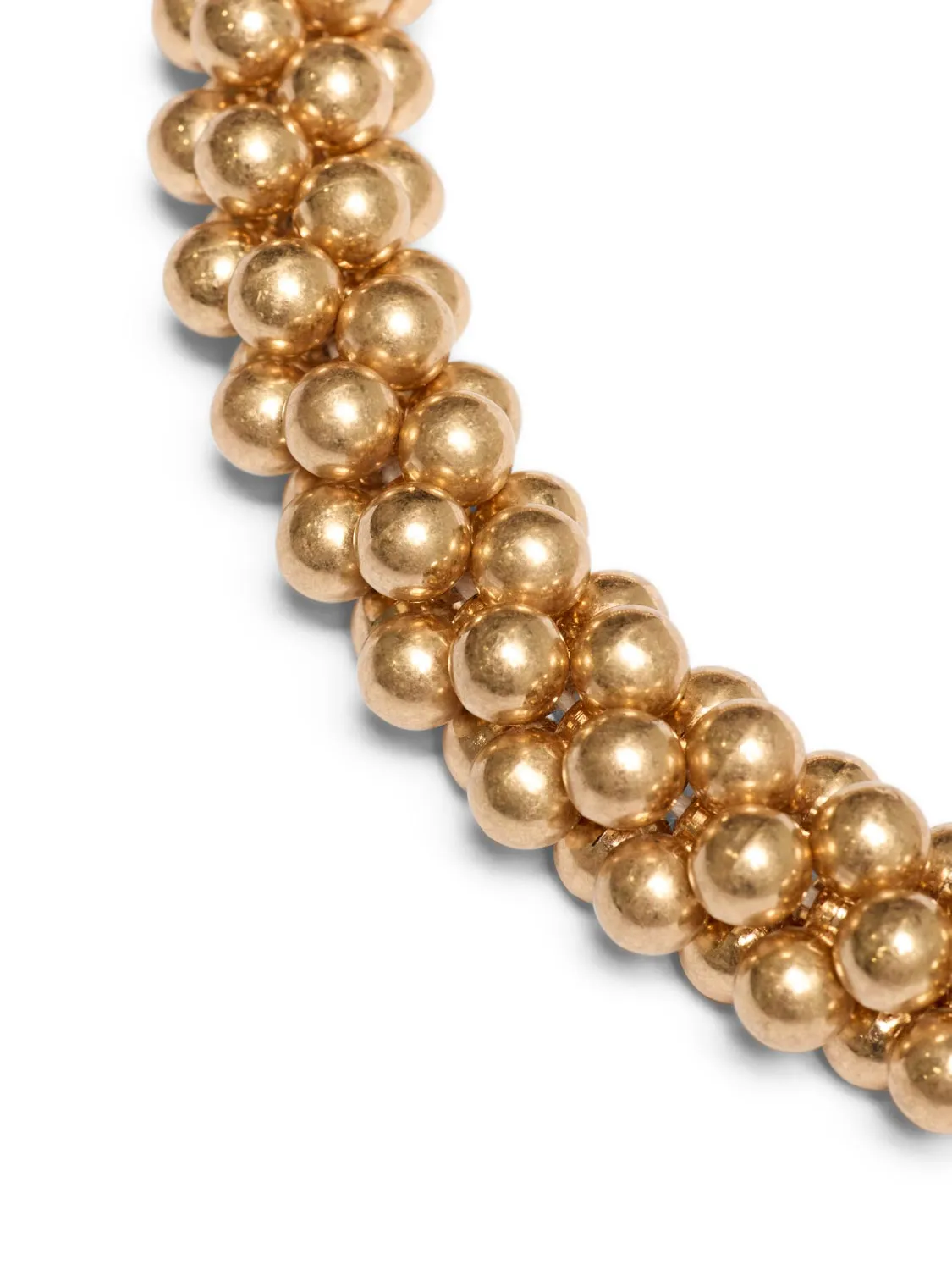 Gold Ball Cluster Necklace sold by Suzy Shier product image thumbnail 2