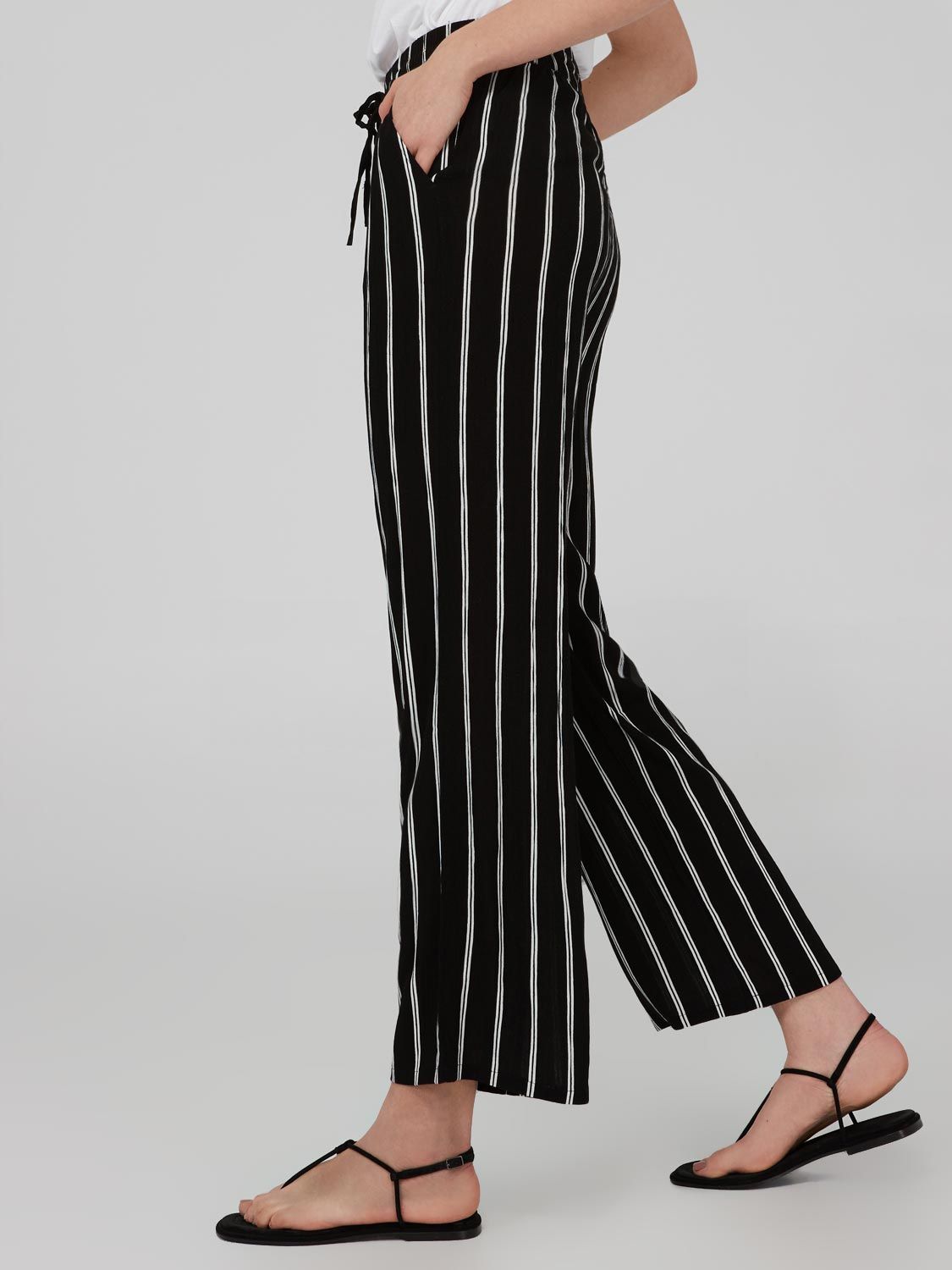 Striped Palazzo Pant sold by Suzy Shier product image thumbnail 3