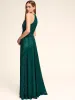 Metallic Crinkle Knit Halter Neck Gown sold by Suzy Shier