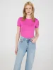 Double Layer Crew Neck T-Shirt sold by Suzy Shier