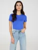 Double Layer Crew Neck T-Shirt sold by Suzy Shier