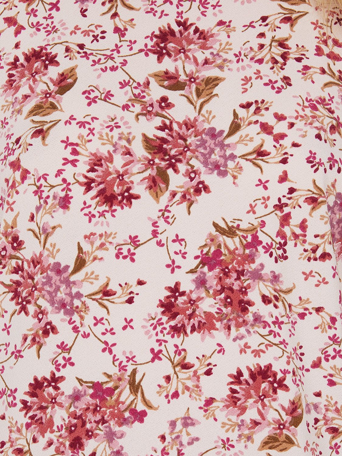 Floral Print 3/4 Dolman Sleeve Top sold by Suzy Shier product image thumbnail 6