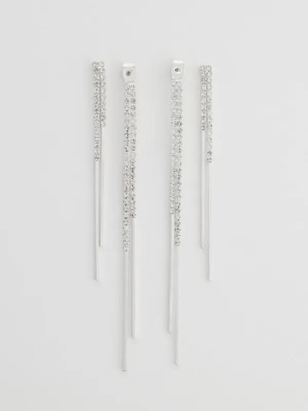 Jewelled Fringe Earring sold by Suzy Shier