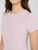 Ribbed Crew Neck T-Shirt sold by Suzy Shier