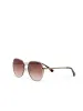 Aviator Frame Sunglasses With Gold Metal Arms sold by Suzy Shier