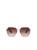 Aviator Frame Sunglasses With Gold Metal Arms sold by Suzy Shier