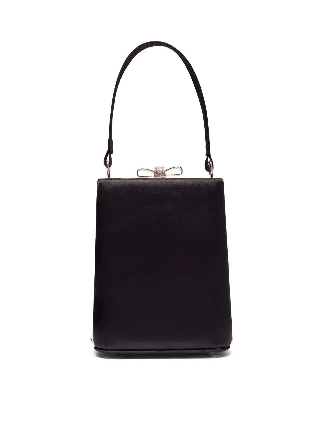 Satin Minaudiere With Jewelled Bow sold by Suzy Shier