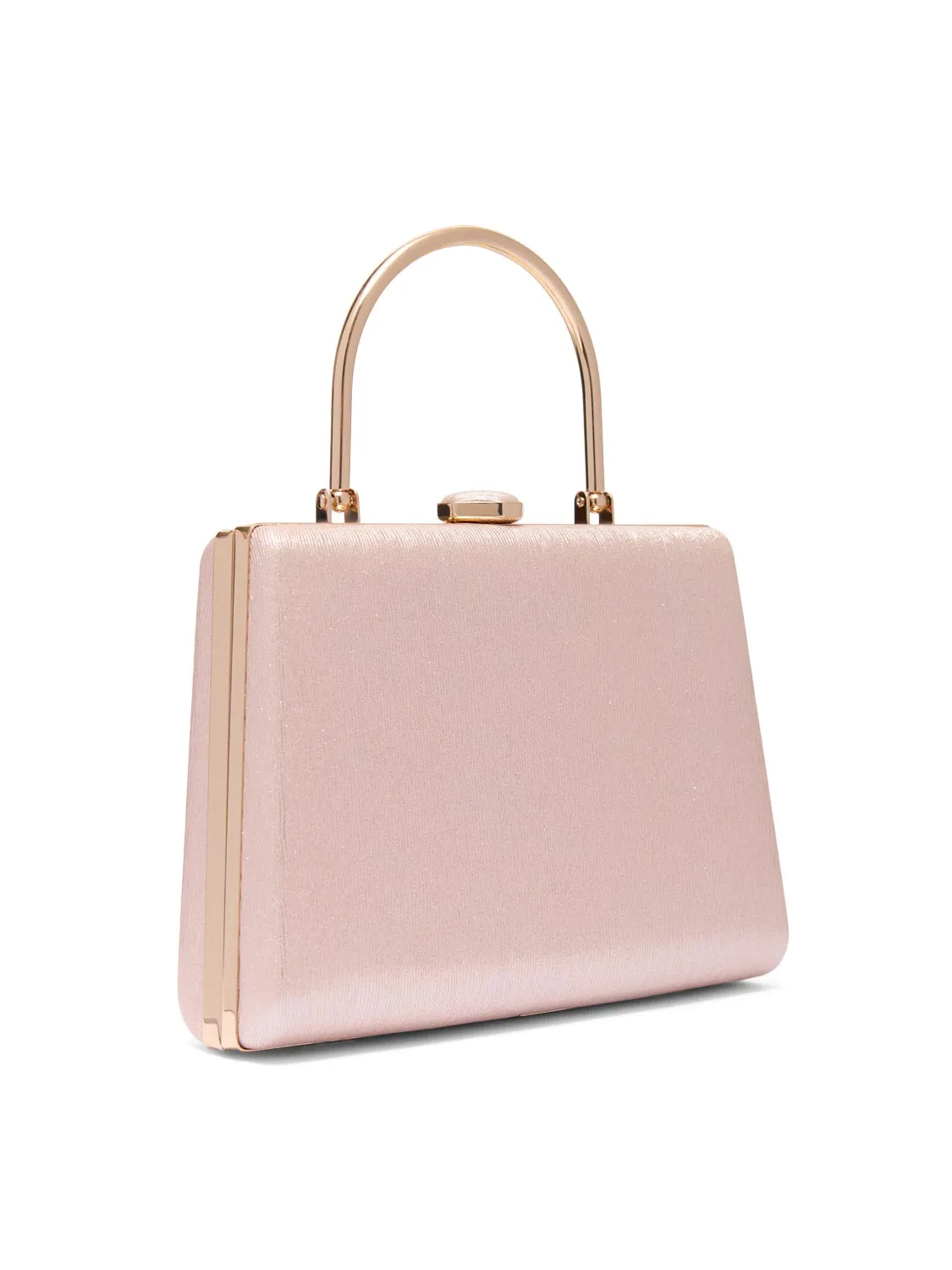 Faux-Leather Minaudiere sold by Suzy Shier product image thumbnail 3