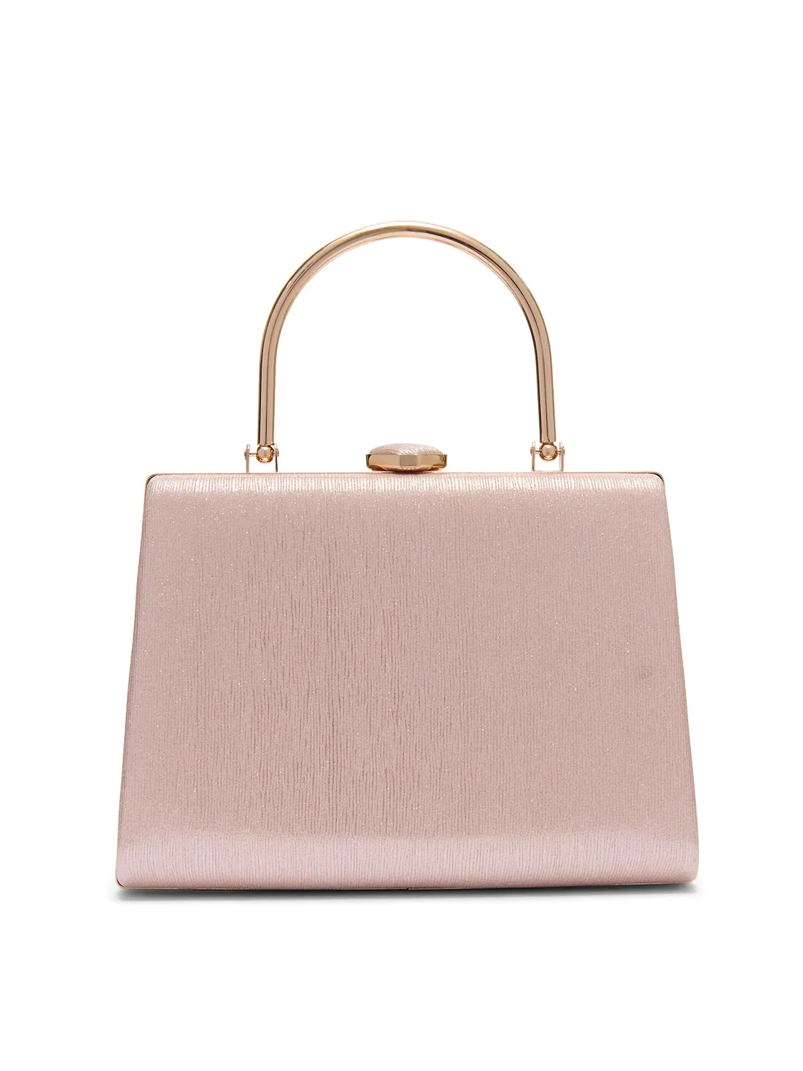 Faux-Leather Minaudiere sold by Suzy Shier