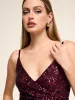 Crossover Sequin Gown sold by Suzy Shier