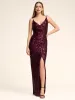Crossover Sequin Gown sold by Suzy Shier