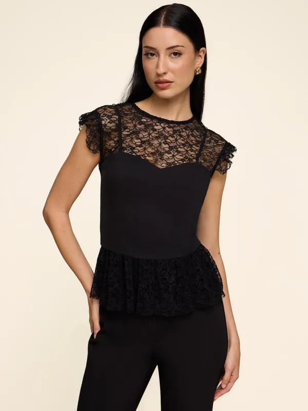 Lace Bustier Top sold by Suzy Shier