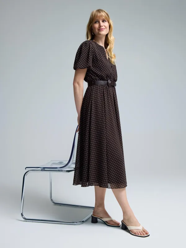 Polka Dot Midi Dress sold by Suzy Shier