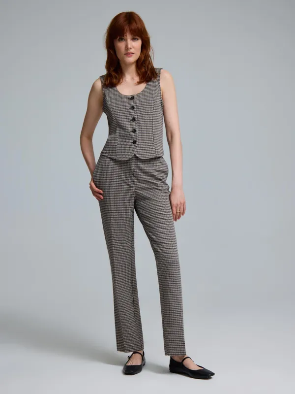 Jacquard Ankle Pants sold by Suzy Shier