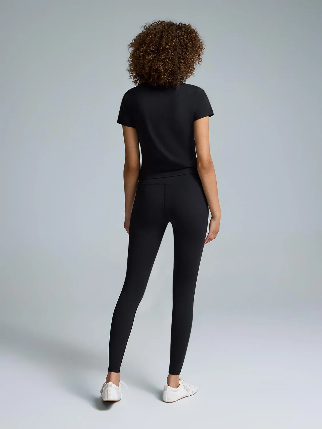 High-Rise Basic Leggings sold by Suzy Shier product image thumbnail 5