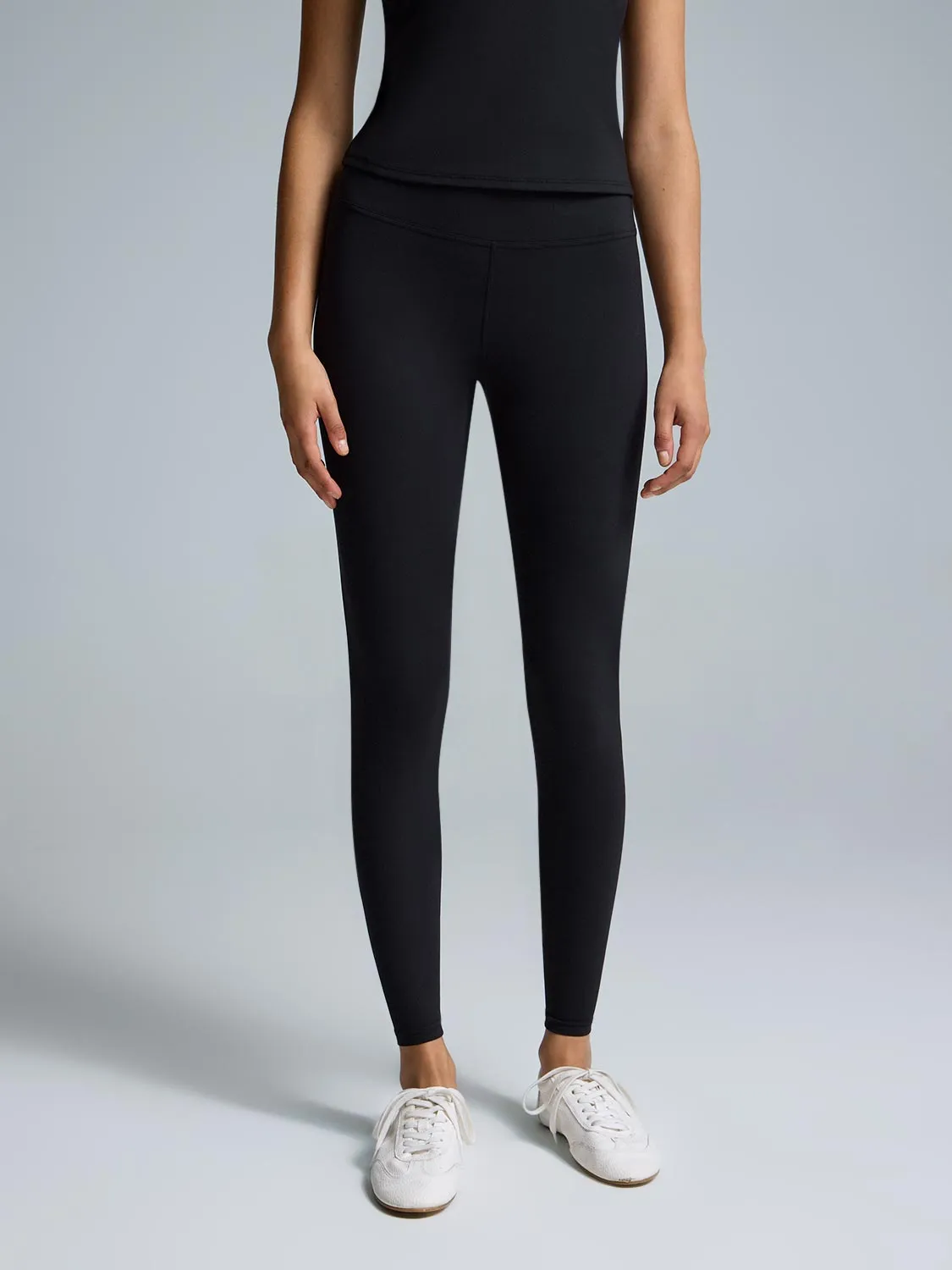 High-Rise Basic Leggings sold by Suzy Shier product image thumbnail 2