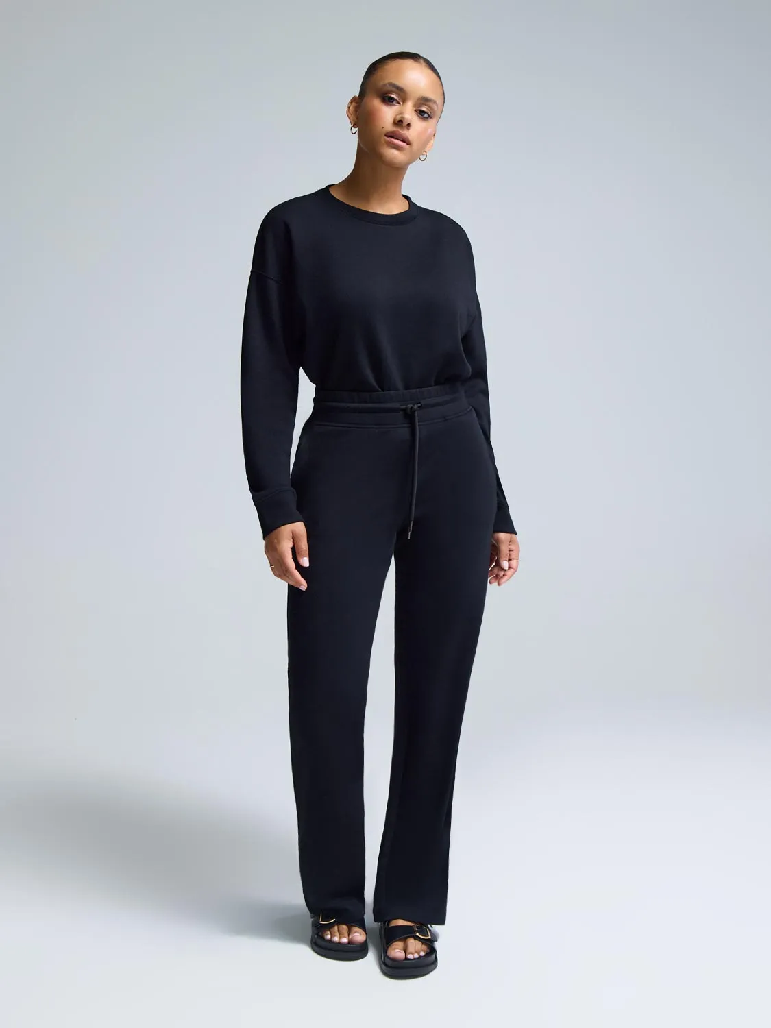 Cloud Fleece Wide-Leg Pants sold by Suzy Shier product image thumbnail 4