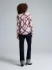Plaid Button-Front Chiffon Blouse sold by Suzy Shier
