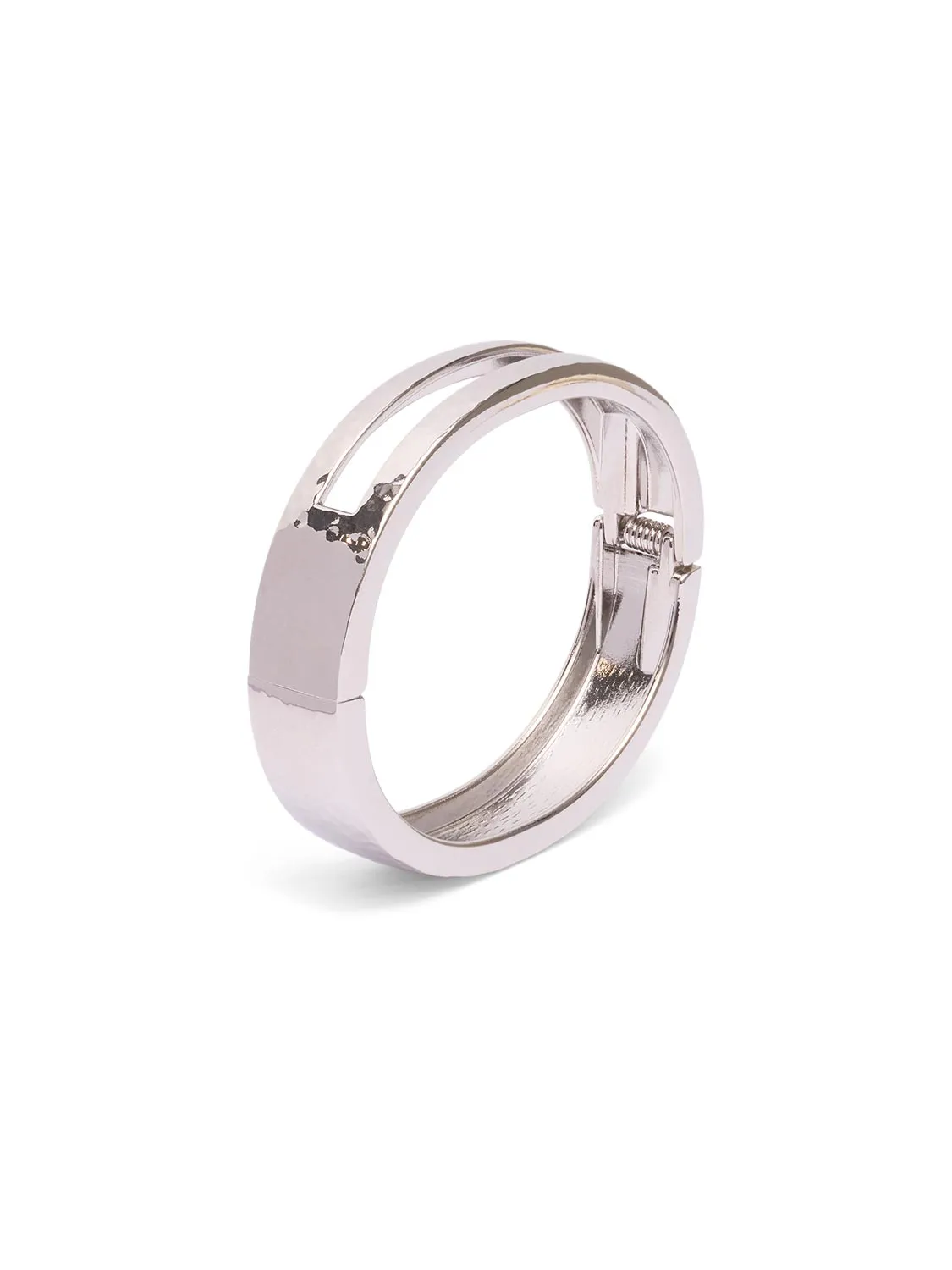 Hammered Hinge Bracelet sold by Suzy Shier product image thumbnail 4