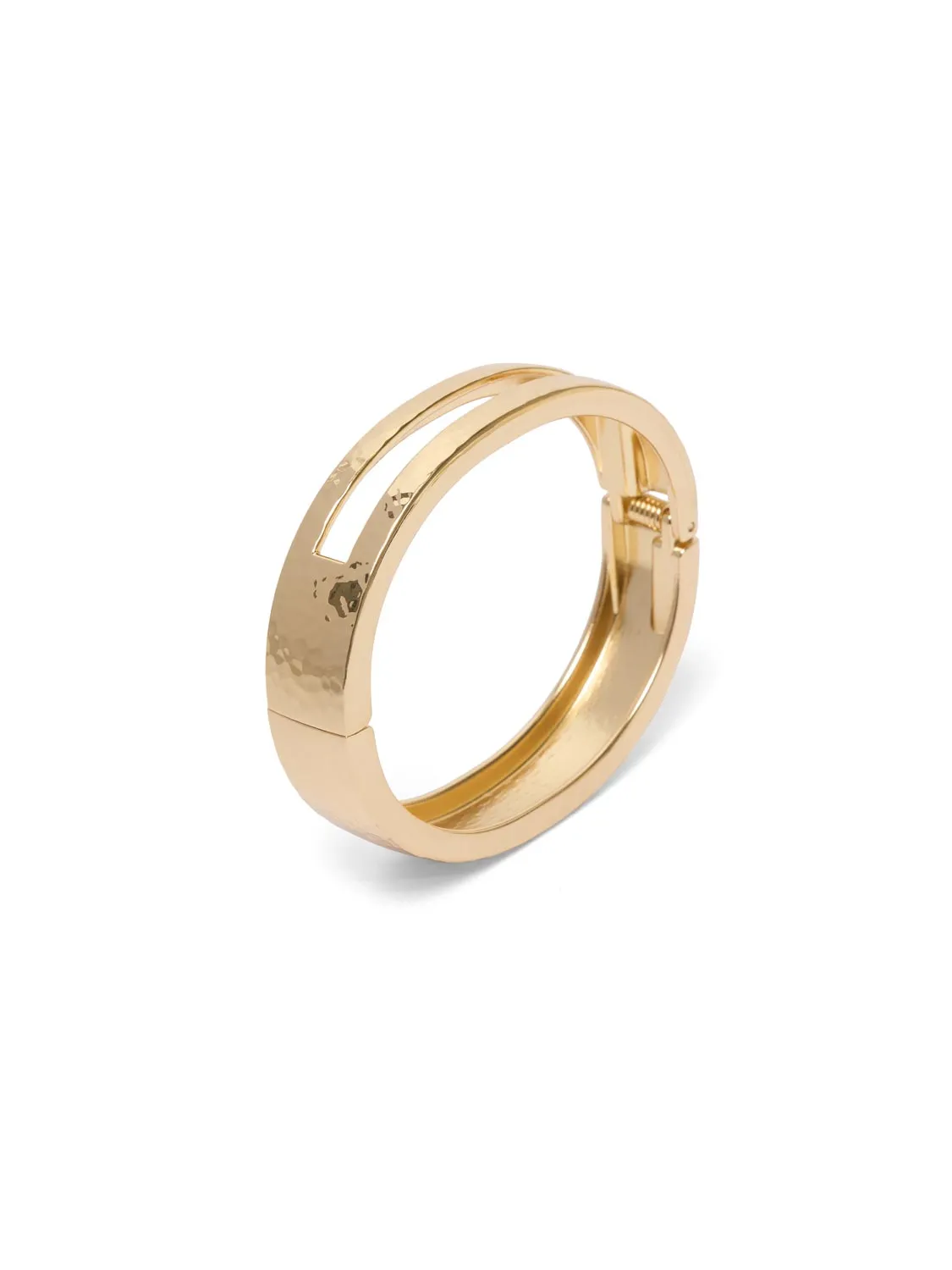 Hammered Hinge Bracelet sold by Suzy Shier product image thumbnail 2