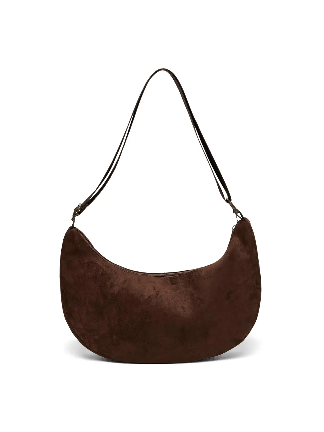 Faux Suede Shoulder Bag sold by Suzy Shier