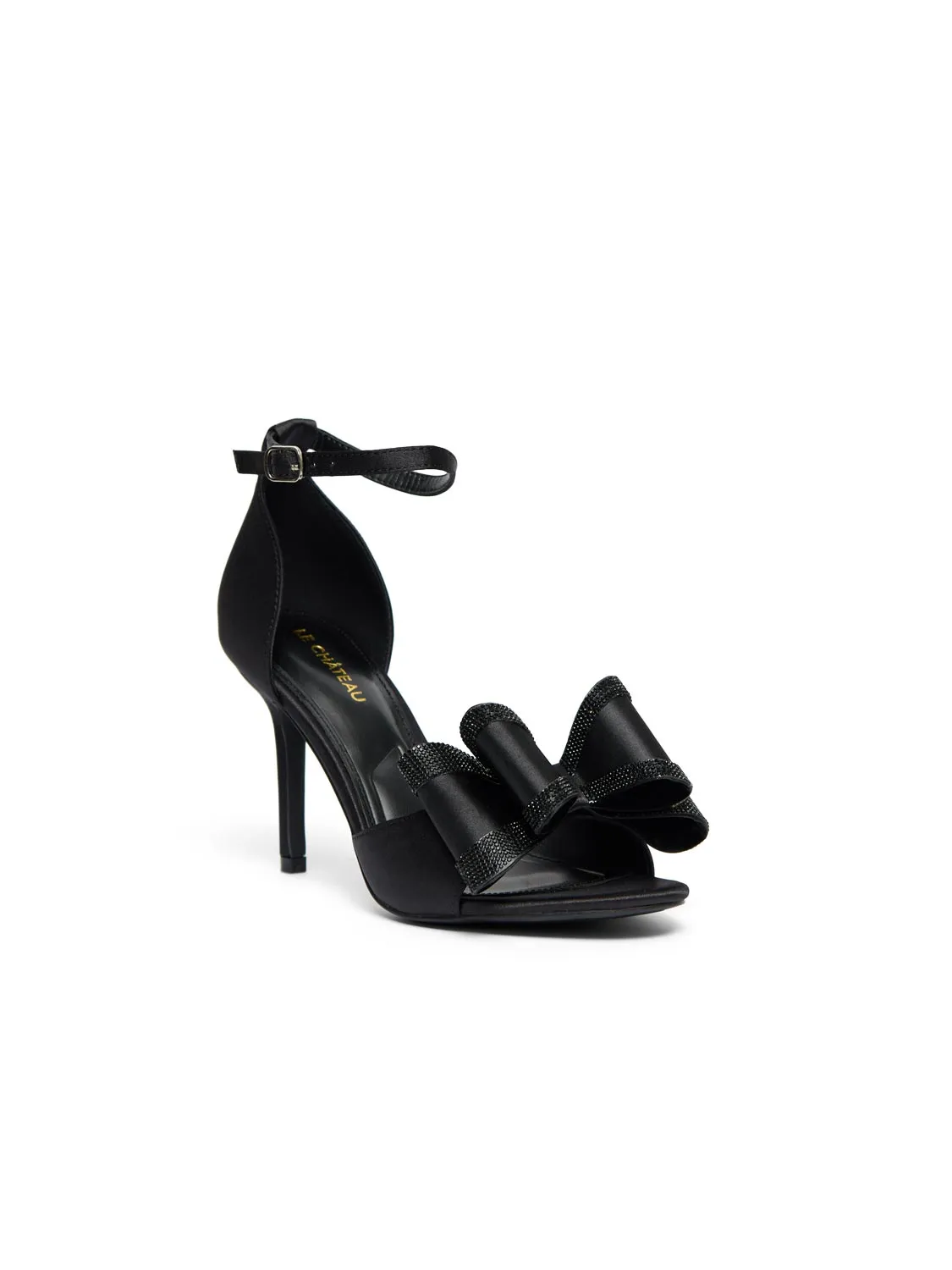 Satin High Heel With Bow sold by Suzy Shier product image thumbnail 4