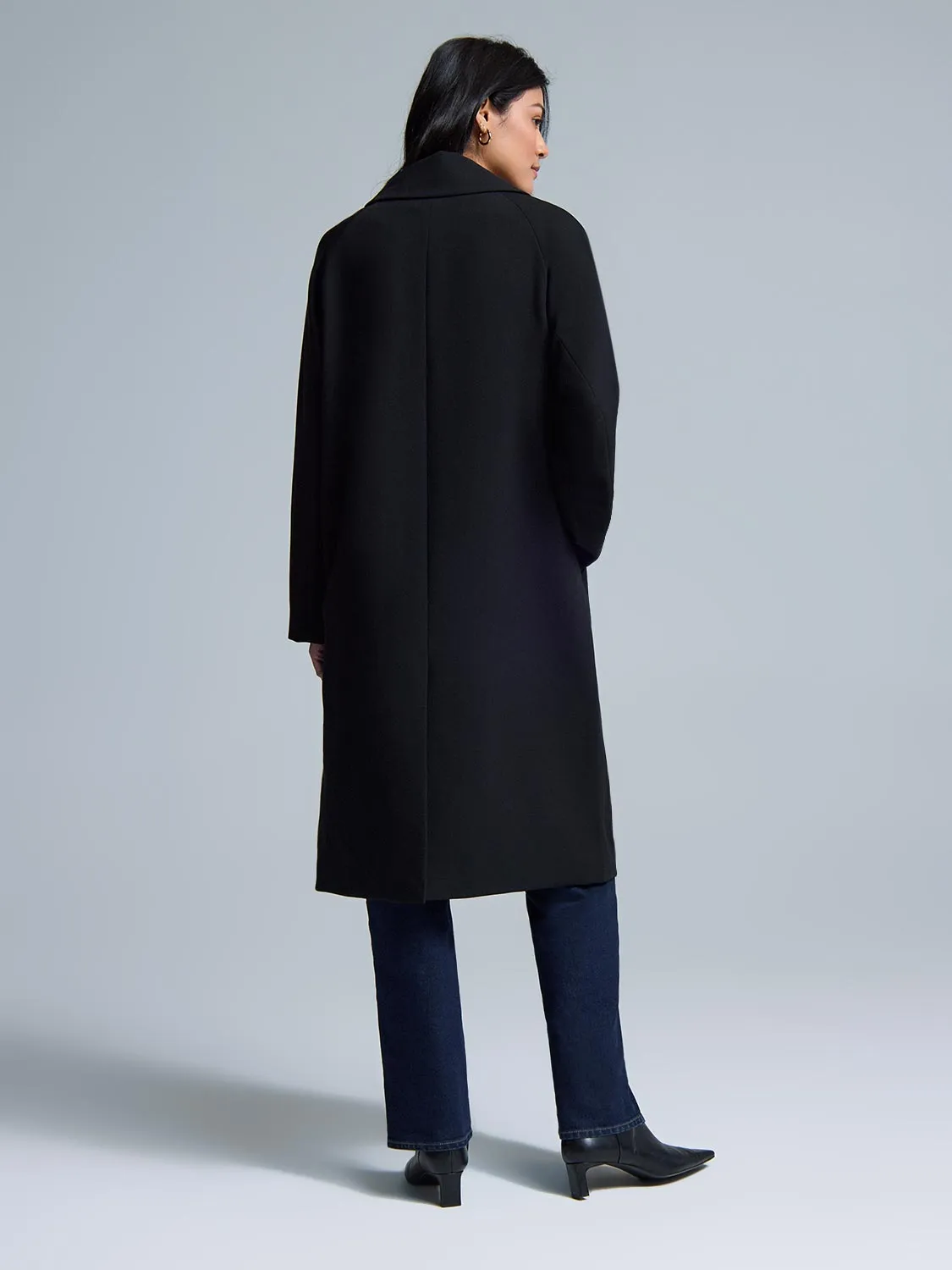 Light Weight Raglan Coat sold by Suzy Shier product image thumbnail 4