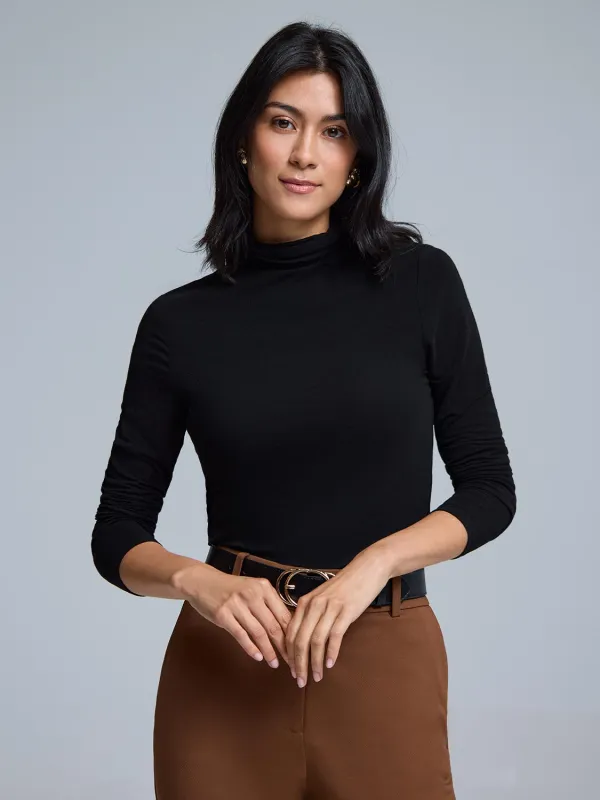 Soft Turtleneck Top sold by Suzy Shier