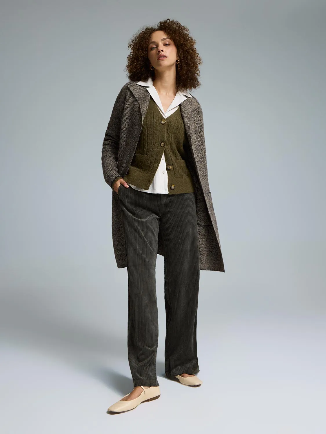 Collared Coatigan sold by Suzy Shier product image thumbnail 3