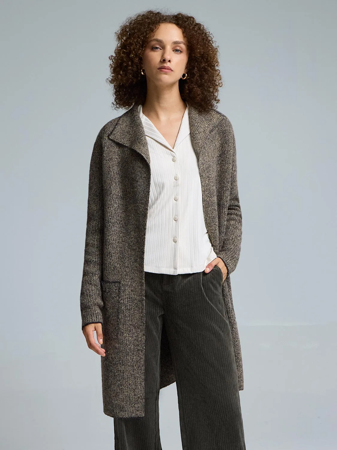 Collared Coatigan sold by Suzy Shier product image thumbnail 2