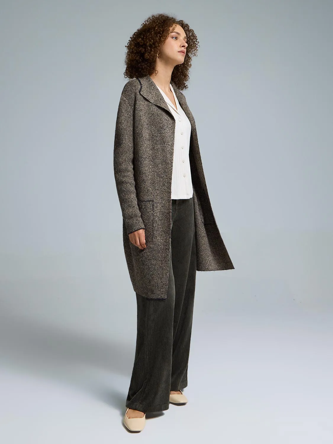 Collared Coatigan sold by Suzy Shier