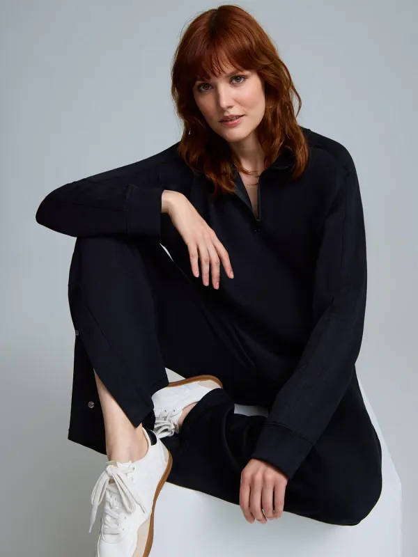 Cloud Fleece Slit Hem Wide-Leg Pants sold by Suzy Shier