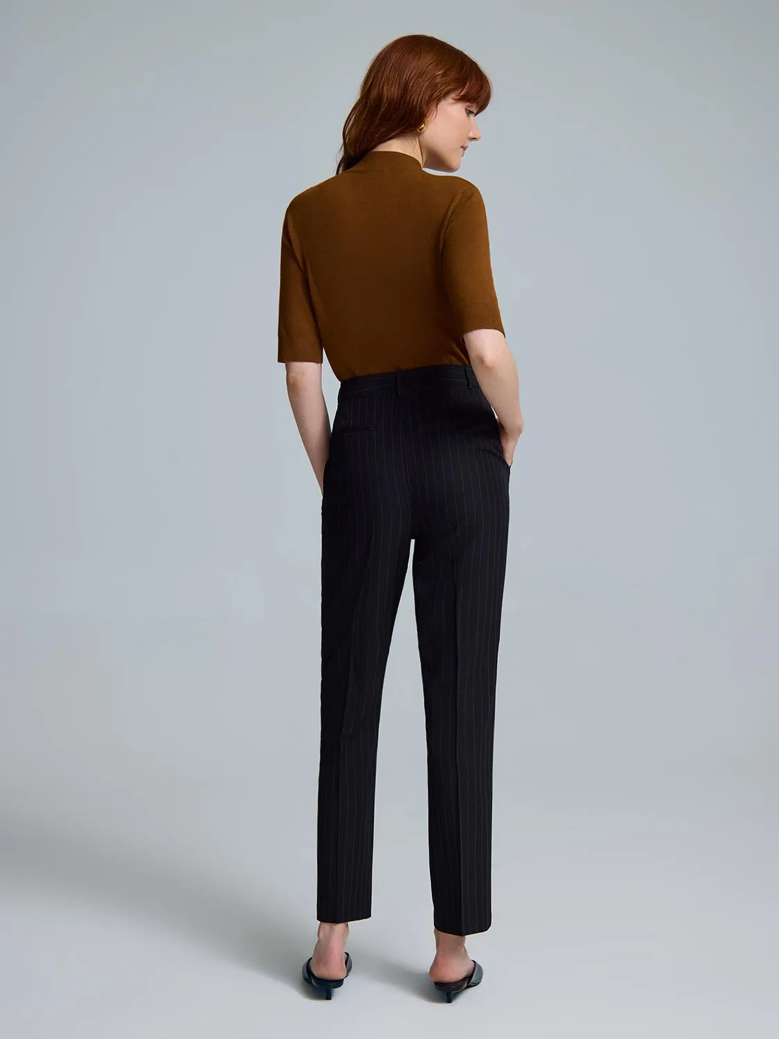 Pinstripe Pants sold by Suzy Shier product image thumbnail 5