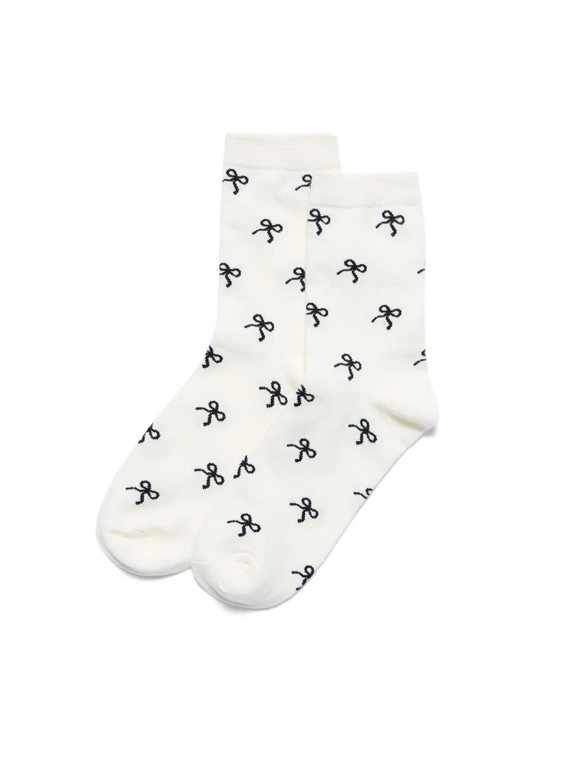 Bow Print Socks sold by Suzy Shier