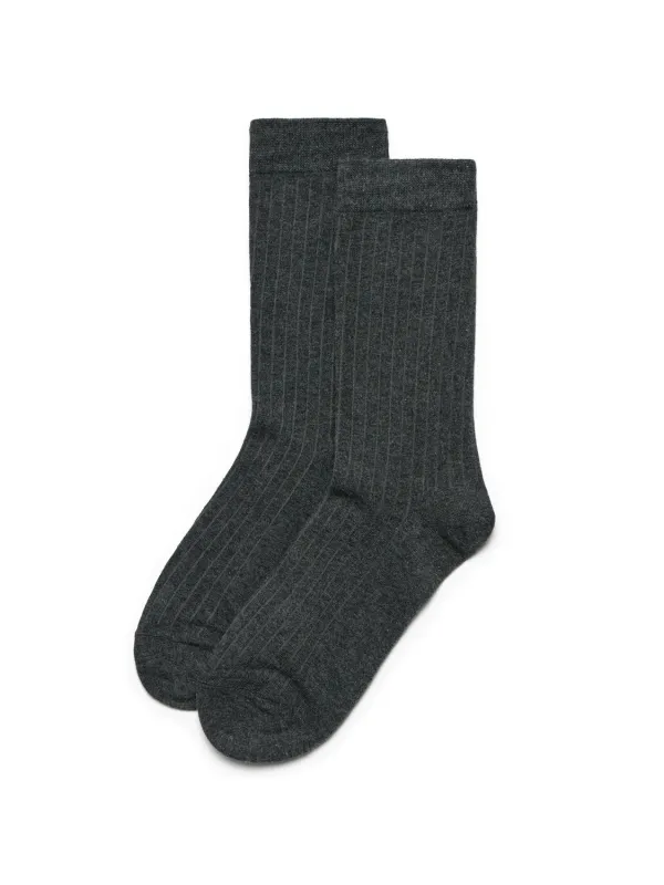 Ribbed Crew Socks sold by Suzy Shier