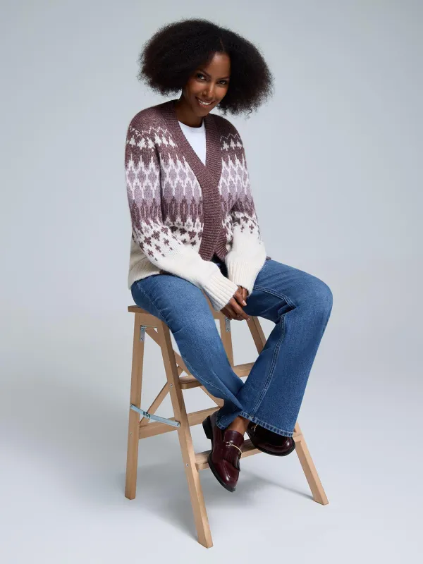 Fair Isle Cardigan sold by Suzy Shier