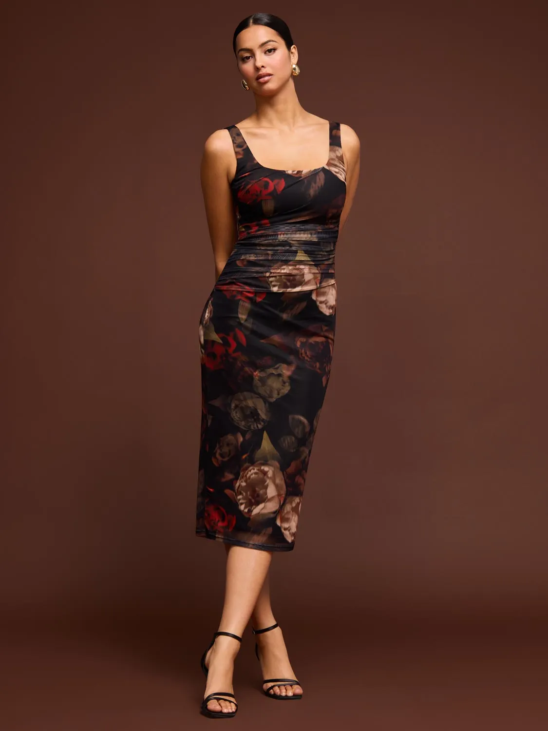 Floral Cocktail Dress sold by Suzy Shier product image thumbnail 5